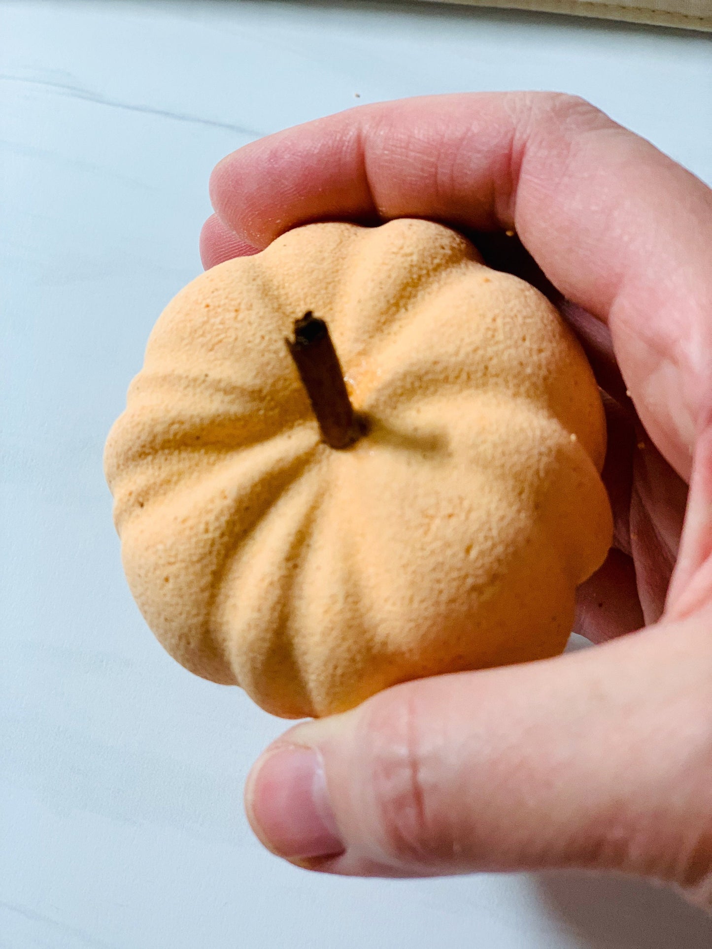 Pumpkin Shower Steamers, Pumpkin Bath Bombs, Bath Fizzies, Holiday Gifts, Baby Shower Gifts, 3 oz each, Eco-Friendly Packaging