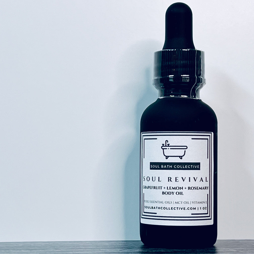 Lightweight Body, Beard, Hair & Massage Oil, Variety of Scents,  Eco-Friendly 1 oz Glass Bottle