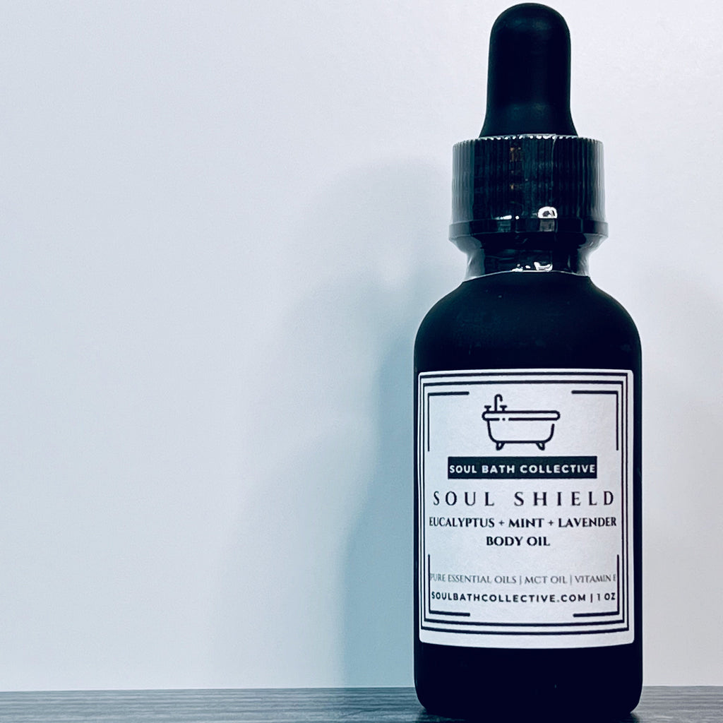 Lightweight Body, Beard, Hair & Massage Oil, Variety of Scents,  Eco-Friendly 1 oz Glass Bottle